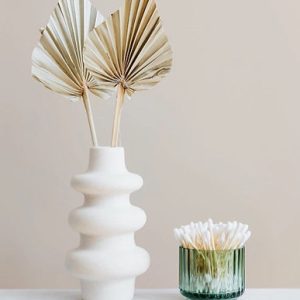FROSTED VASE MEDIUM